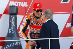 Podium: Second place Marc Marquez, Repsol Honda Team