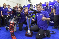 Il vincitore e campione 2015 MotoGP Lorenzo, Yamaha Factory Racing