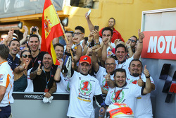 Le vainqueur de la classe Open et Champion 2015 Hector Barbera, Avintia Racing Ducati