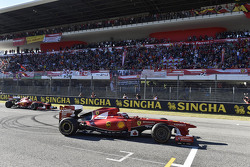 Kimi Raikkonen, Ferrari e Sebastian Vettel, Ferrari