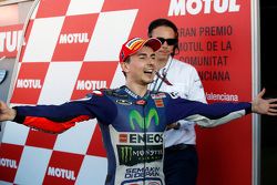 Winner and 2015 World Champion Jorge Lorenzo, Yamaha Factory Racing