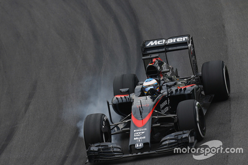 Fernando Alonso en Interlagos