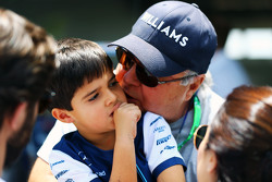 Felipinho Massa, con il padrino Luis Antonio Massa,