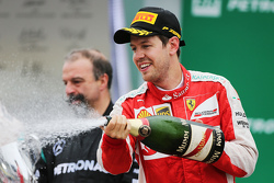Podium: 3. Sebastian Vettel, Ferrari