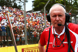 John Booth, Manor Marussia F1 Team, Teamchef, in der Startaufstellung