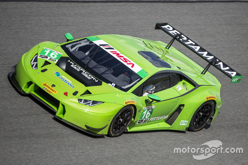 #16 Change Racing, Lamborghini Huracan: Bill Sweedler, Townsend Bell, Bryan Sellers, Madison Snow, B