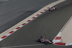 Marvin Kirchhofer, ART Grand Prix leads Esteban Ocon, ART Grand Prix