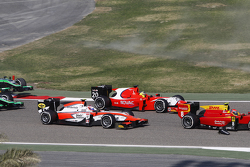 André Negrao, Arden International and Rene Binder, MP Motorsport