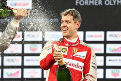 Winner Sebastian Vettel