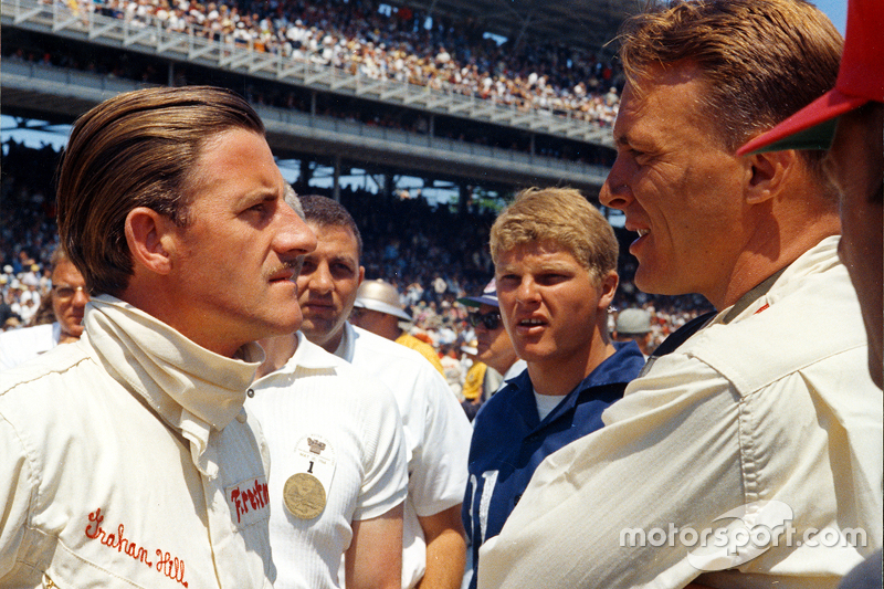 Graham Hill en Dan Gurney