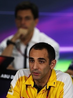 Cyril Abiteboul, Renault Sport F1 Managing Director in the FIA Press Conference