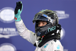 Polesitter Nico Rosberg, Mercedes AMG F1 Team