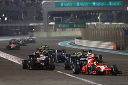 André Negrao, Arden International and Sergey Sirotkin, Rapax