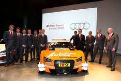 Audi Sport DTM coureurs en teambazen
