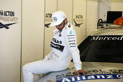 Lewis Hamilton, Mercedes AMG F1 en el desfile de pilotos