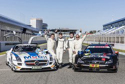 Sebastian Asch, Luca Ludwig, Klaus Ludwig und Roland Asch, Mercedes-AMG DTM Team