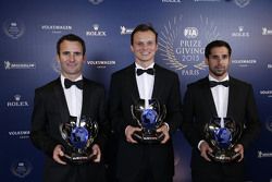 Romain Dumas, Neel Jani, Marc Lieb, Porsche Team