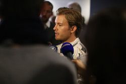 Nico Rosberg, Mercedes AMG F1, mit der Presse