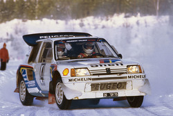 Ari Vatanen und Terry Harryman, Peugeot 205 T16