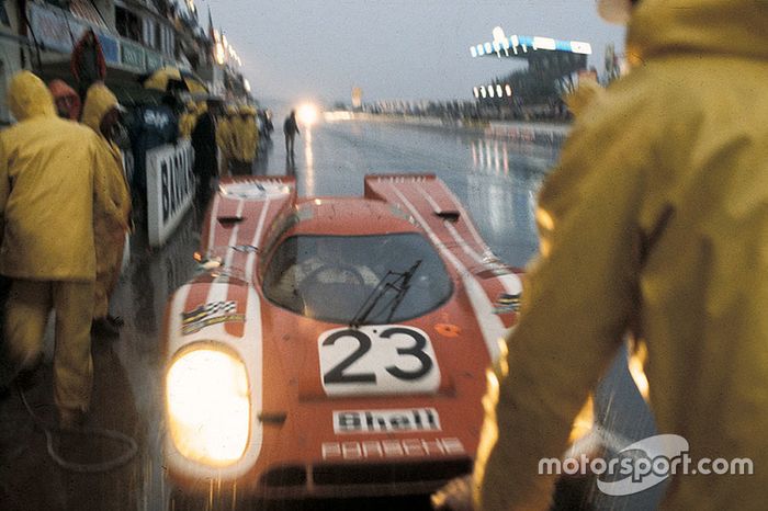El Porsche 917 #23 de Hans Hermann y Richard Attwood en 1970