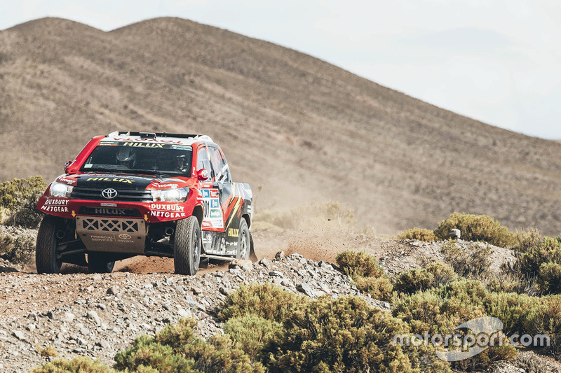 #301 Toyota: Giniel de Villiers, Dirk Von Zitzewitz