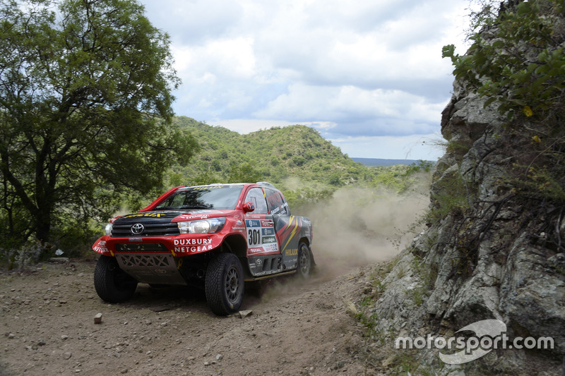 #301 Toyota: Giniel de Villiers, Dirk Von Zitzewitz