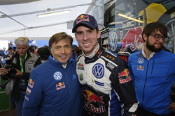 Андерс Егер, Volkswagen Motorsport и Йост Капито, директор Volkswagen Motorsport