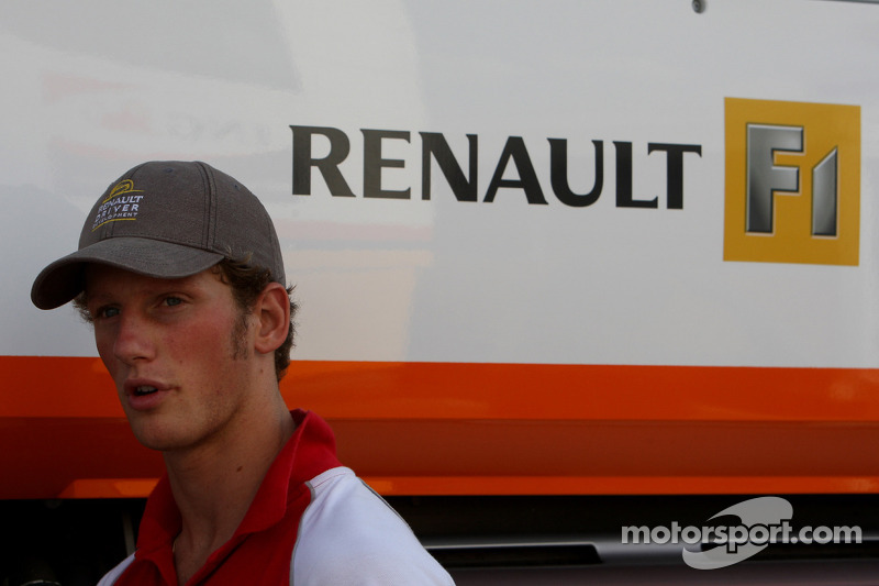 Romain Grosjean, Test Driver, Renault F1 Team