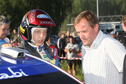 Mikko Hirvonen et Tommi Makinen