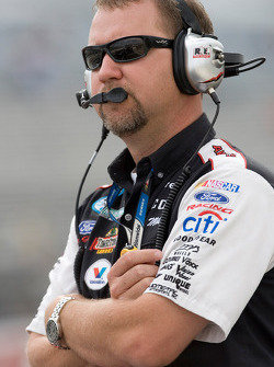 Mike Kelley, crew chief for the #6 Discount Tire Ford