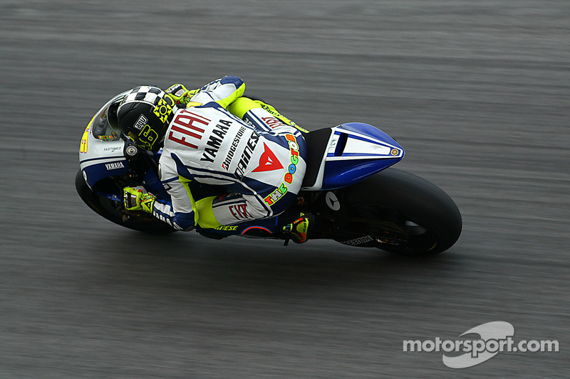 Valentino Rossi of Fiat Yamaha Team