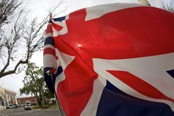 Drapeau anglais dans la ville de Sebring
