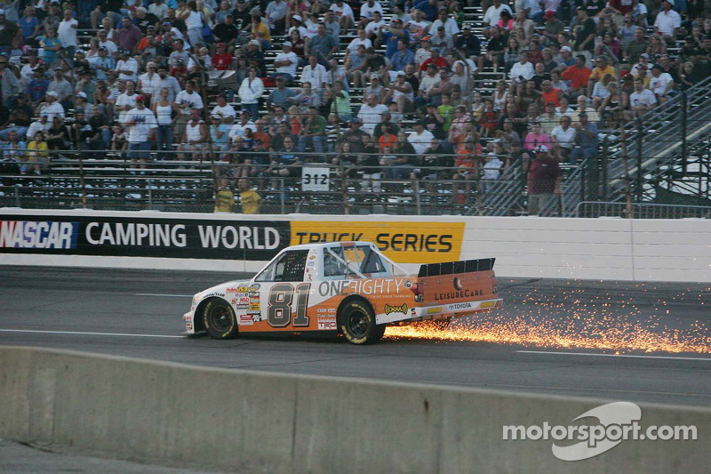 Tayler Malsam im Randy-Moss-Truck