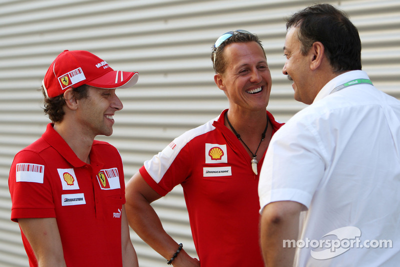 Luca Badoer, Scuderia Ferrari, Michael Schumacher, Test Pilotu, Scuderia Ferrari, Joan Villadelprat