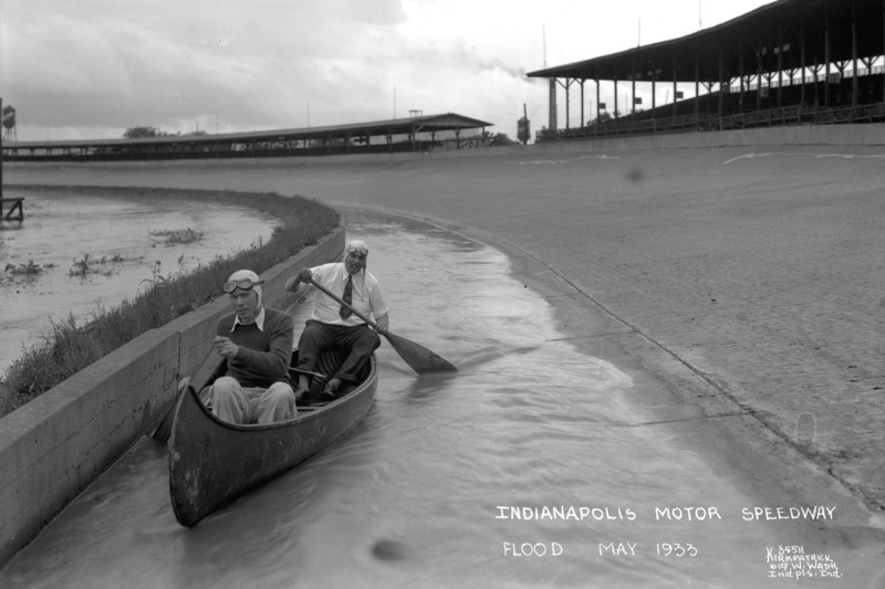 1933: Überflutung in Indy