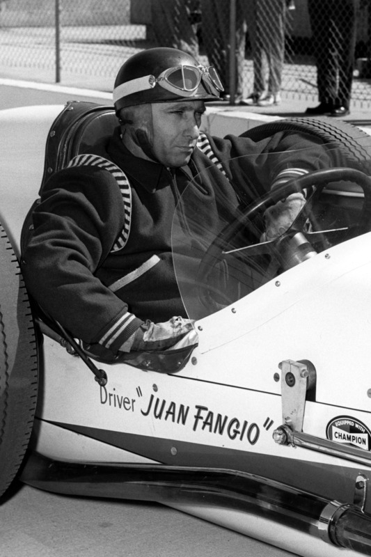 1958: Juan Manuel Fangio op Indy
