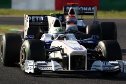 Nick Heidfeld, BMW Sauber F1 Team ve Robert Kubica, BMW Sauber F1 Team