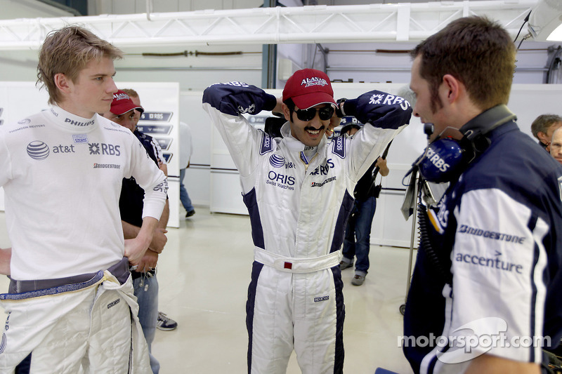 His Highness Sheikh Khalid bin Hamad Al-Thani of Qatar test drives the