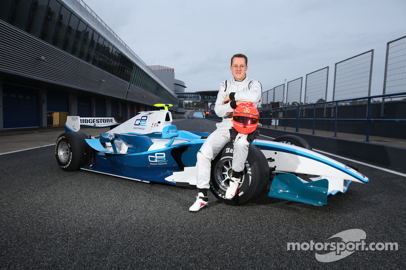 Michael Schumacher test GP2 wagen