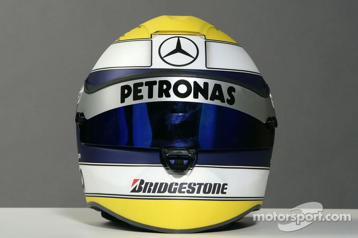 Casco de Nico Rosberg