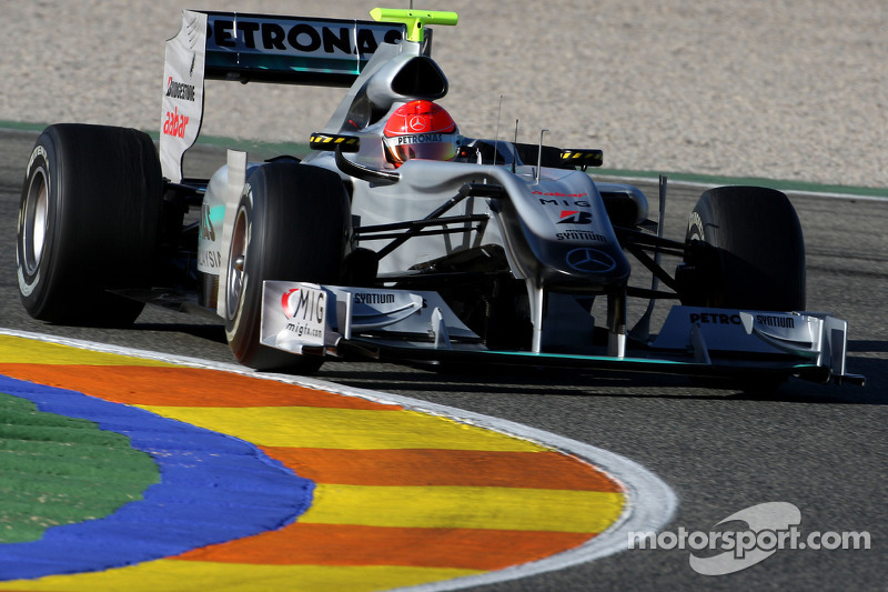 Michael Schumacher, Mercedes GP, W01