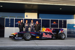 Adrian Newey, Red Bull Racing, Technical Operations Director with Sebastian Vettel, Red Bull Racing,