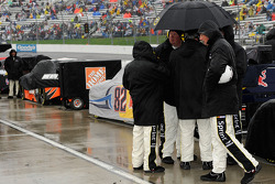 La pluie tombe sur le Martinsville Speedway