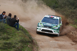 Matthew Wilson and Scott Martin, Ford Focus RS WRC 08, Stobart VK M-Sport Ford Rally Team