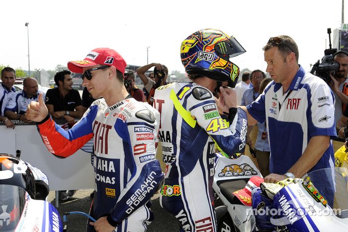 Valentino Rossi, Fiat Yamaha Team, Jorge Lorenzo, Fiat Yamaha Team