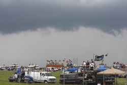 Regenwolken boven Pocono
