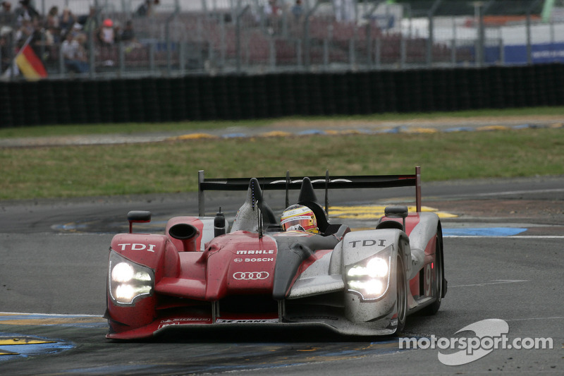 #9 Audi Sport North America Audi R15: Mike Rockenfeller, Timo Bernhard, Romain Dumas