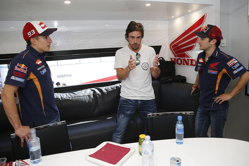Marc Márquez, Repsol Honda Team, Fernando Alonso, Dani Pedrosa, Repsol Honda Team