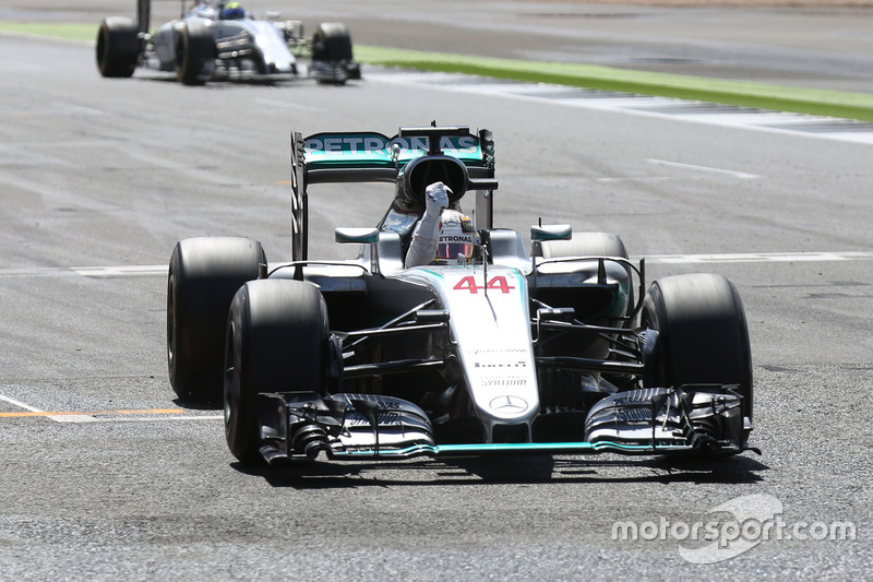 Ganador del Gran Premio de Gran Bretaña de F1 2016: Lewis Hamilton (Mercedes AMG F1 W07 Hybrid)